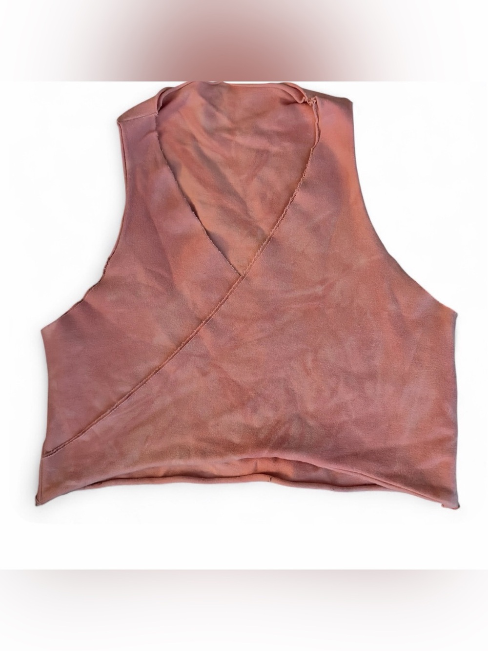 irie the collection Triangle Top in Dusty Pink